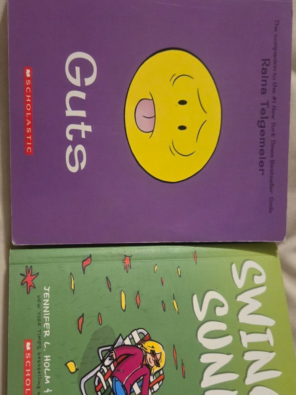 Graphic Novel Guts and Swing, it sunny